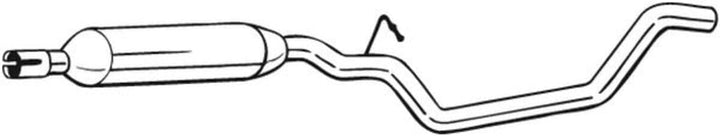 Bosal 283-937 Mittelschalldämpfer