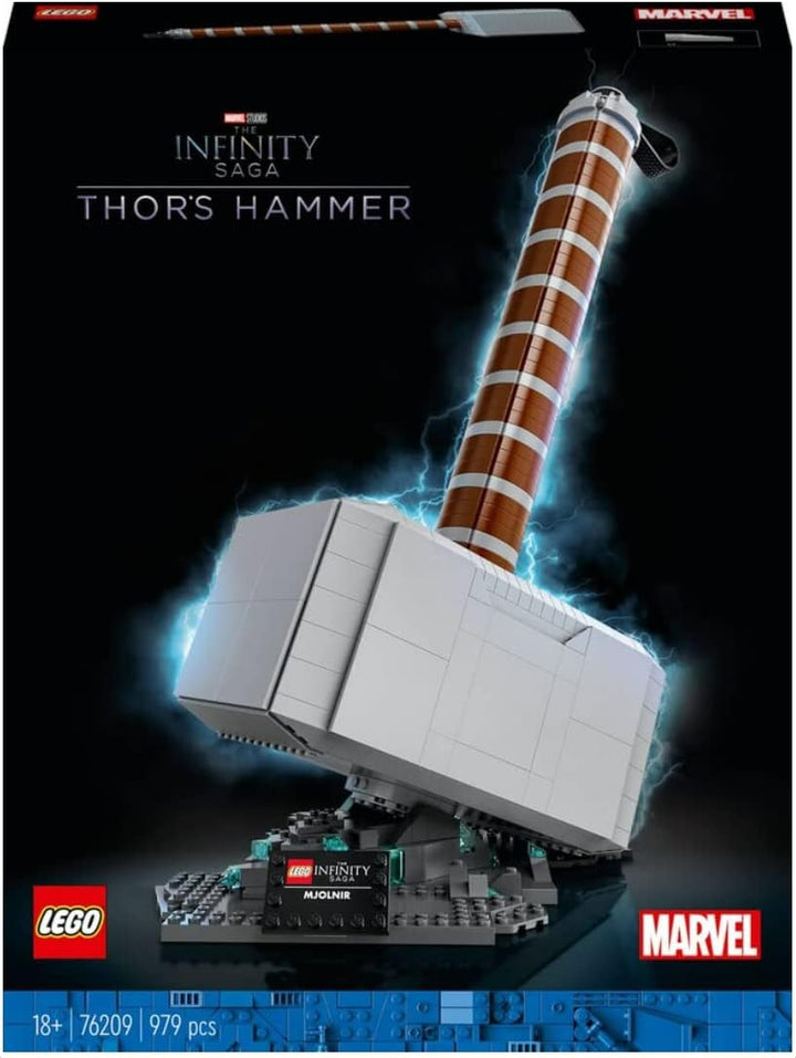 LEGO Marvel Super Heroes Thors Hammer Konstruktionsspielzeug, aus Marvel