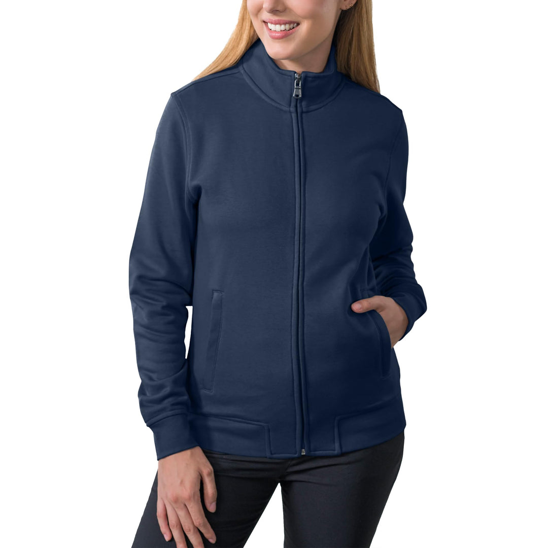 HRM Damen Premium Full-Zip Sweat Jacket I Fair Trade Damen-Sweatjacke, 360 g/m² I Aus 70% Baumwolle