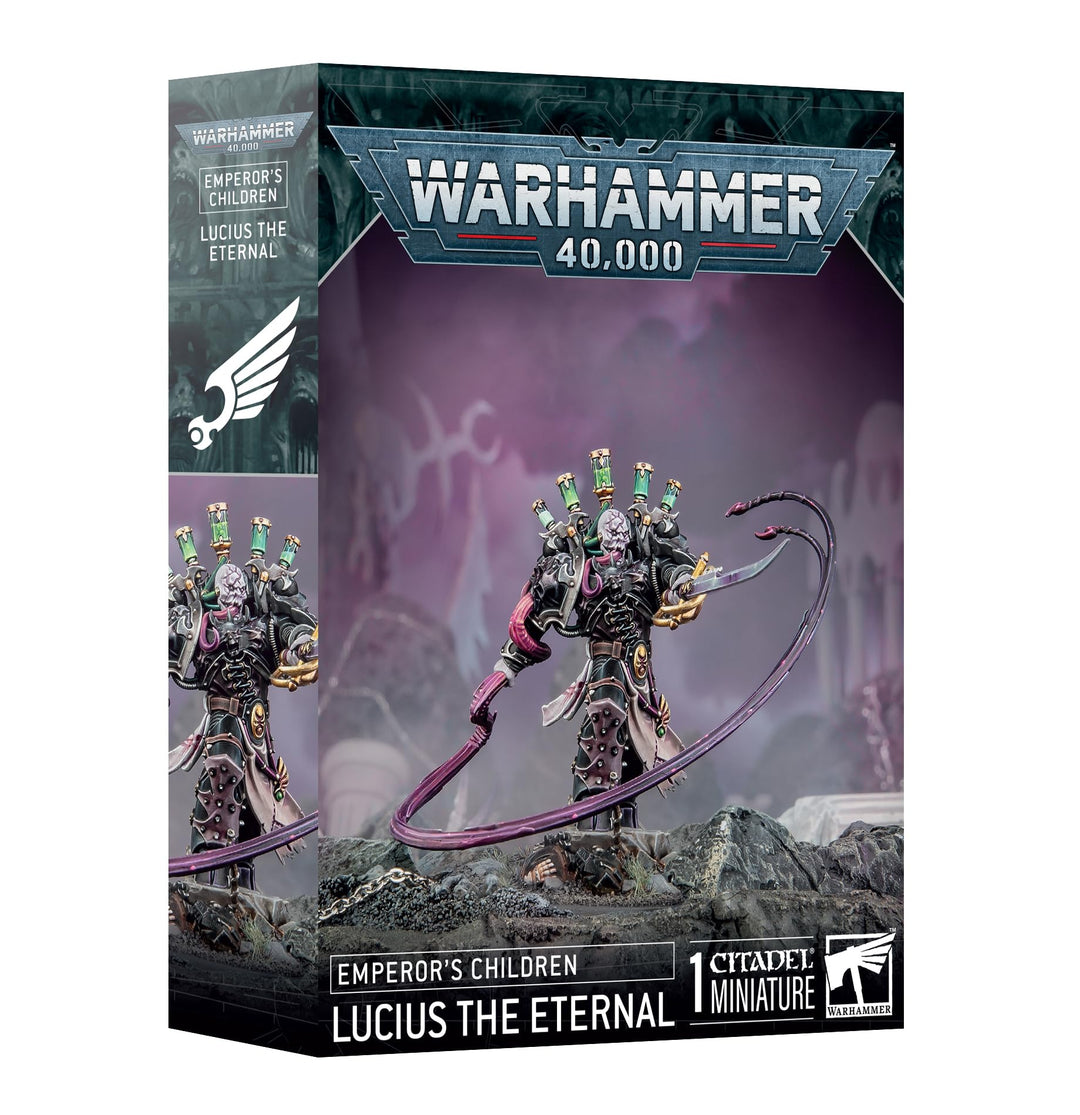 Games Workshop - Warhammer 40.000 - Kaiserkinder: Lucius der Ewige, rot