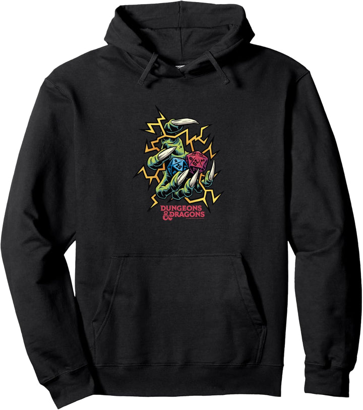 Dungeons &amp; Dragons Electric Dice Roll Pullover Hoodie