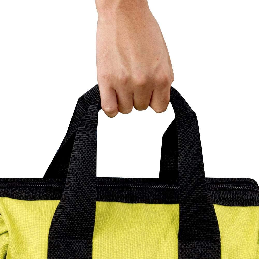 Ryobi 5132002553 Nylon Werkzeugtasche mittel Typ UTB4 Grau, Gelb