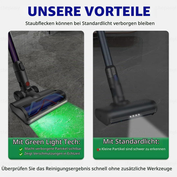 LED Light Bodenbürste Kompatibel für Dyson V6 DC58 DC59 DC62 DC72 DC74 SV04 SV06 SV09 Staubsauger,St