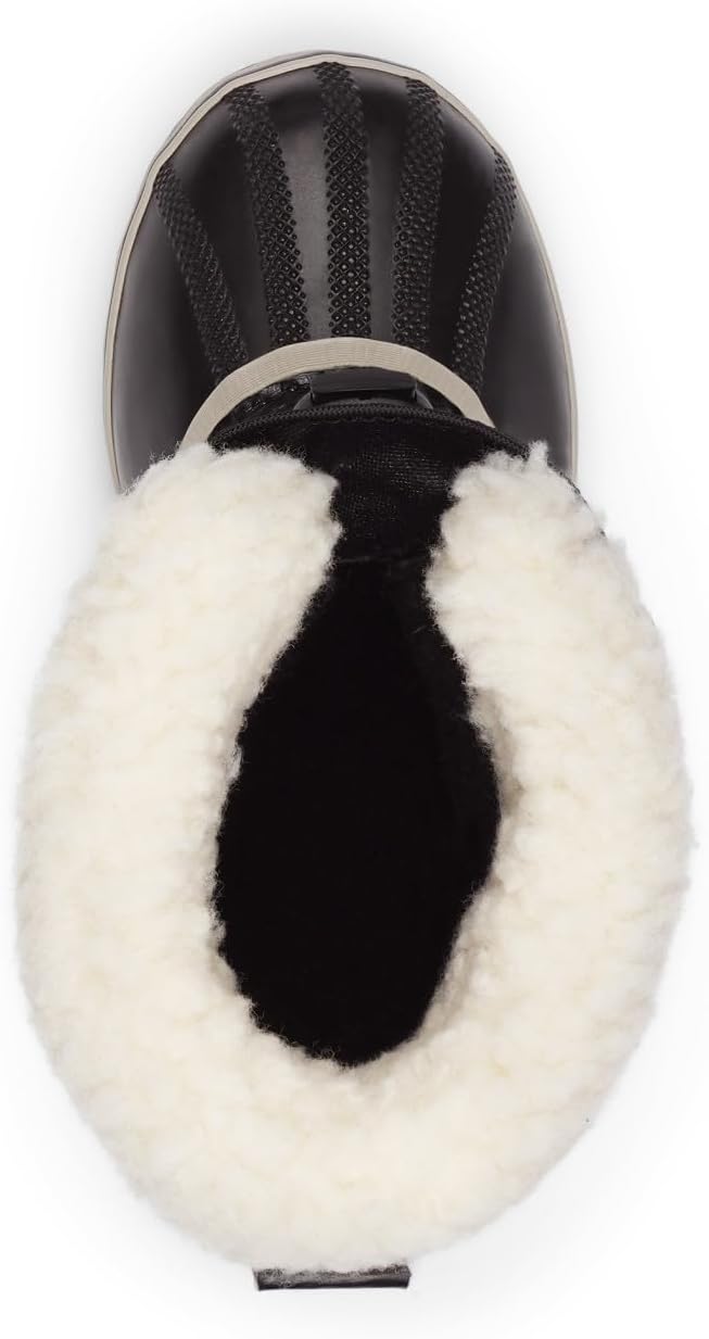 Sorel Unisex Kinder Kids Yoot Pac Nylon Waterproof Schneestiefel 32 EU Schwarz, 32 EU Schwarz