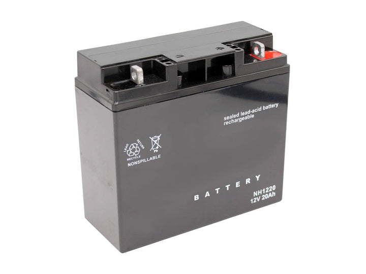 SECURA Gel-Batterie 12V 20Ah kompatibel mit Brill Duo-Cut 102/17 Rasentraktor