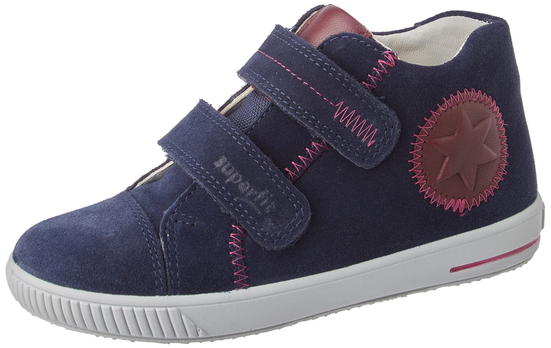 Superfit MOPPY 600358 Baby Mädchen Lauflernschuhe 24 EU Blau Rot 8020, 24 EU Blau Rot 8020