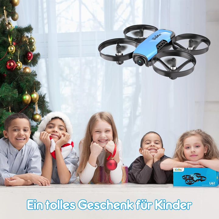 Loolinn | Drohne mit Kamera als Geschenk für Kinder - Mini Drohne Ferngesteuert mit Video & Fotos, S