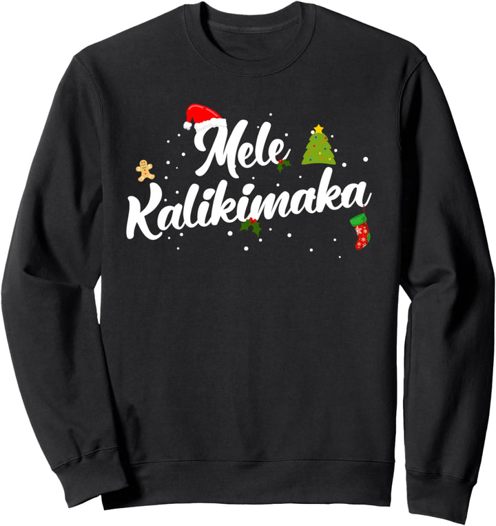 Mele Kalikimaka Hawaiianische Weihnachten Sweatshirt