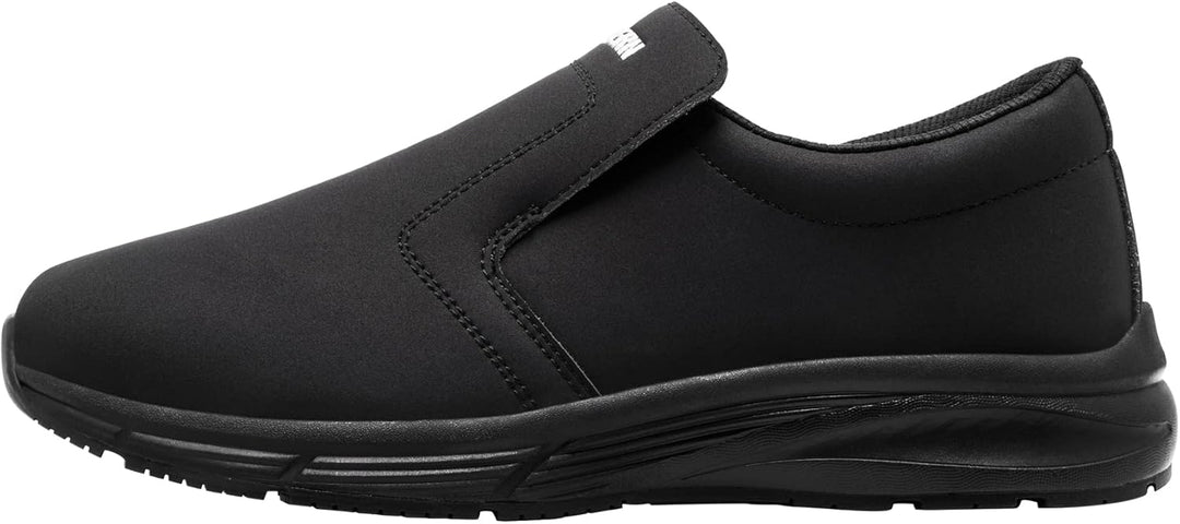 LARNMERN Kochschuhe rutschfeste Schuhe Herren Küche Arbeitsschuhe Wasserfeste Koch Slippers Schuhe M