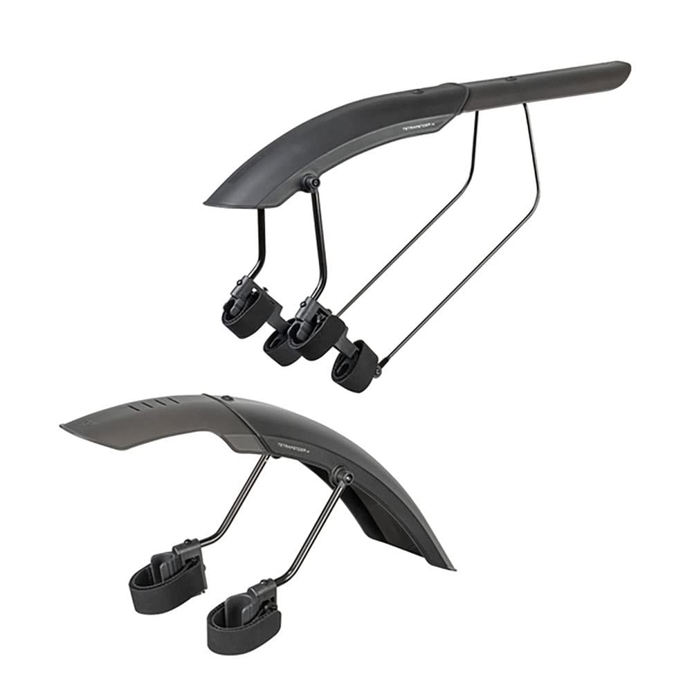 Topeak Unisex – Erwachsene Tetrafender Schutzblech, Schwarz, M1: 48 x 17,2 M2: 49,8 x 32,4 x 14,2 cm