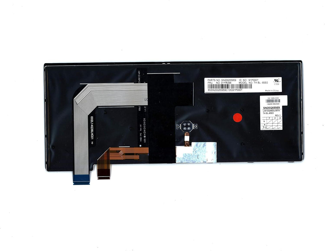 TellusRem ersatztastatur Spanisch Hintergrundbeleuchtung für Lenovo Thinkpad T460s T470s Backlit Spa
