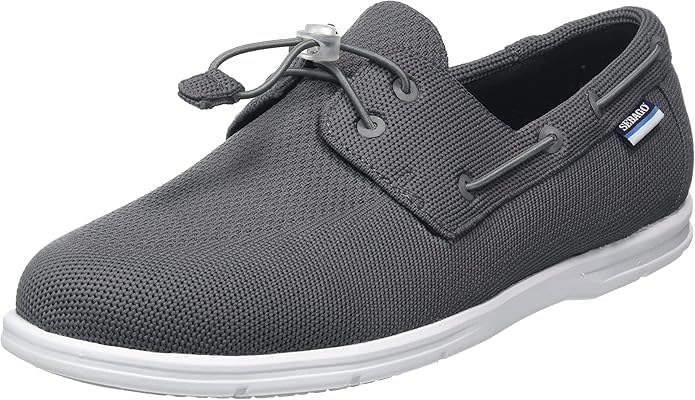 Sebago Herren Monterey Boat Shoe 42 EU Dk Grey, 42 EU Dk Grey