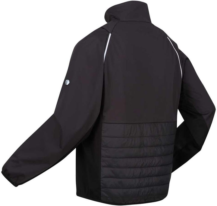 Regatta Herren 2in1 Daunenjacke/Weste Steren Hybrid S Ash/Black, S Ash/Black