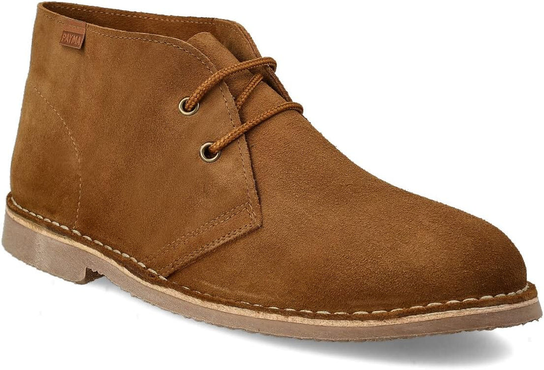 PAYMA - Safari Desert Boot aus WildLeder für Damen und Herren. Schuhe aus Spanien. Chukka Stiefelett