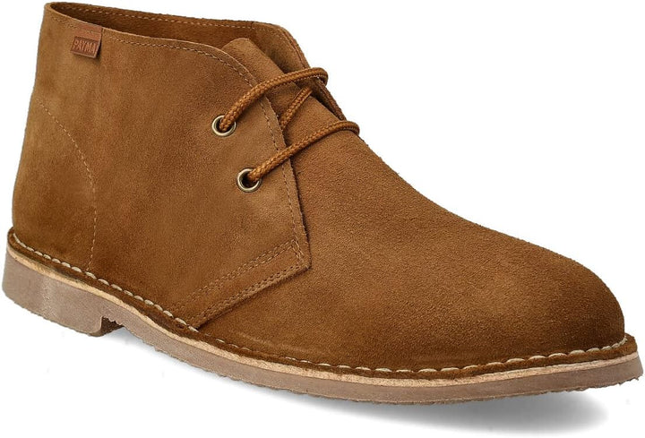 PAYMA - Safari Desert Boot aus WildLeder für Damen und Herren. Schuhe aus Spanien. Chukka Stiefelett