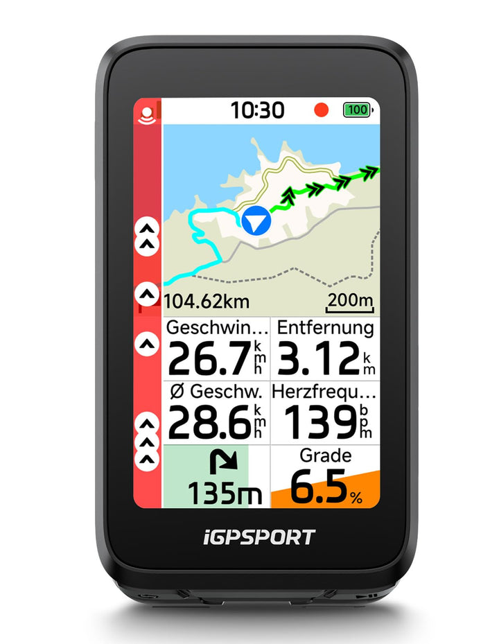 iGPSPORT BiNavi Air Fahrradcomputer Kabellos