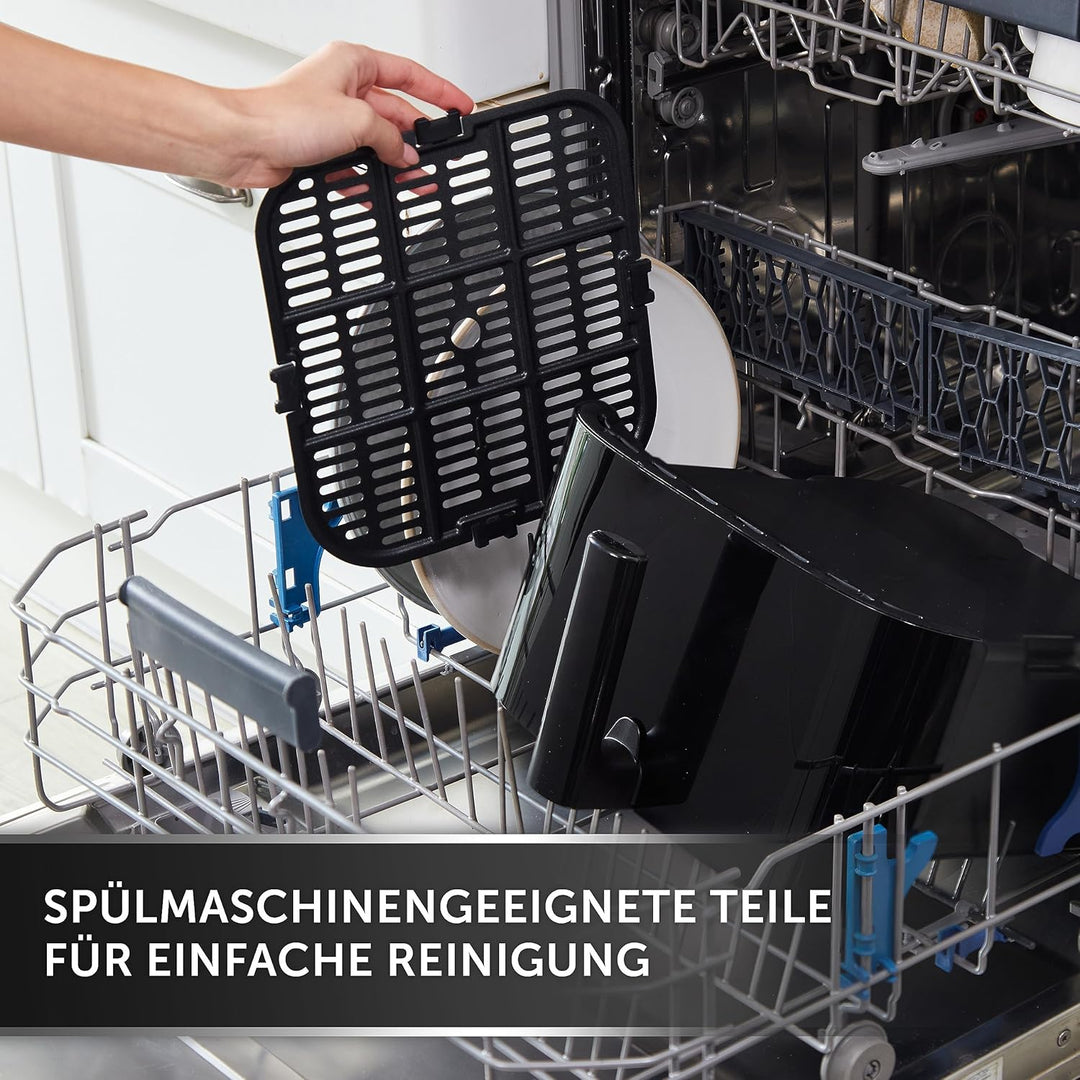 Breville Halo Dampf-Heissluftfritteuse | Digitale 7-Liter-Heissluftfritteuse mit SteamFry-Technologi