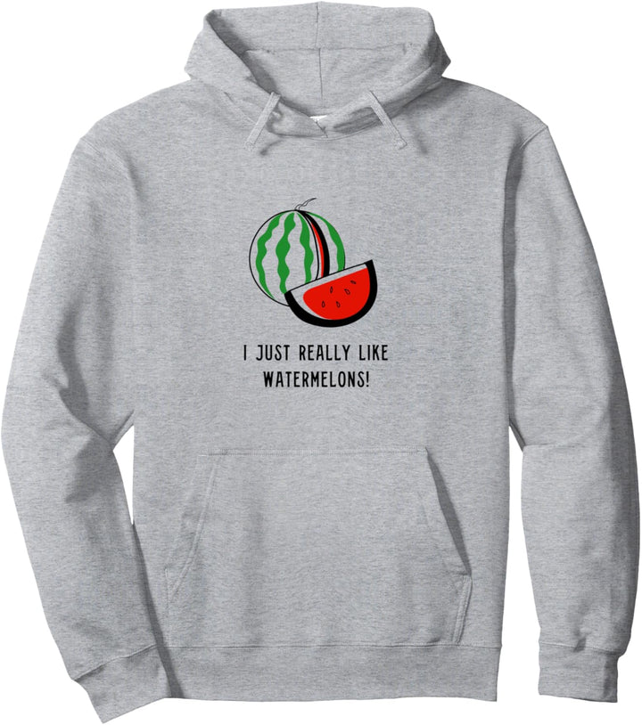 Wassermelonen Sommer Tropenfrüchte Melonen Pullover Hoodie