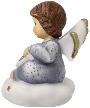 Goebel Weihnachtsdekoration Engelsfigur aus Porzellan hergestellt, Masse: 9 cm x 7.5 cm x 7 cm, 11-7