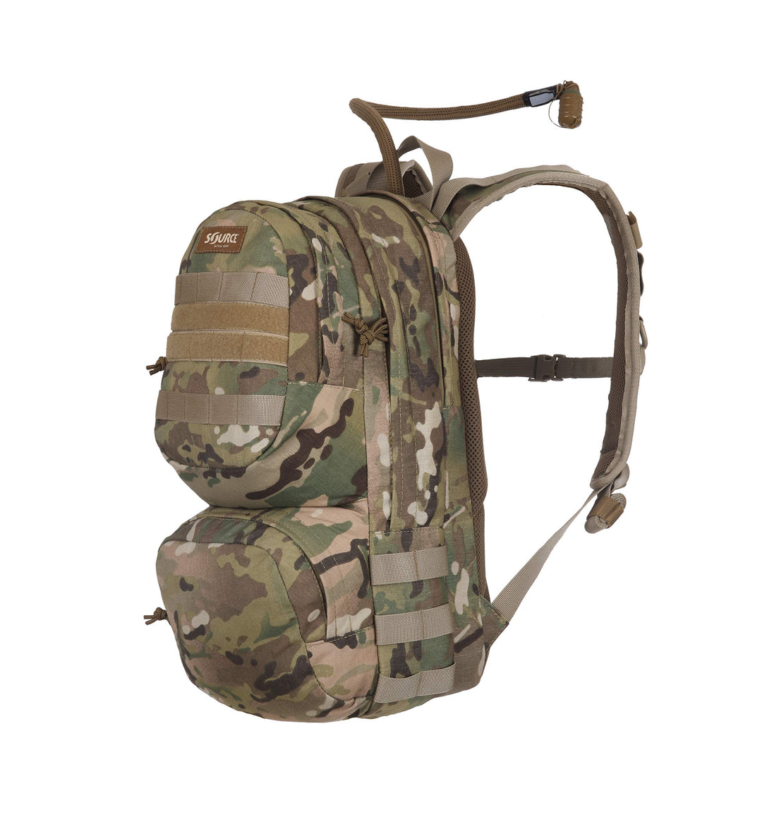 Source Herren Commander Trinkrucksack 10 L + 3 Liter Multicam, 10 L + 3 Liter Multicam