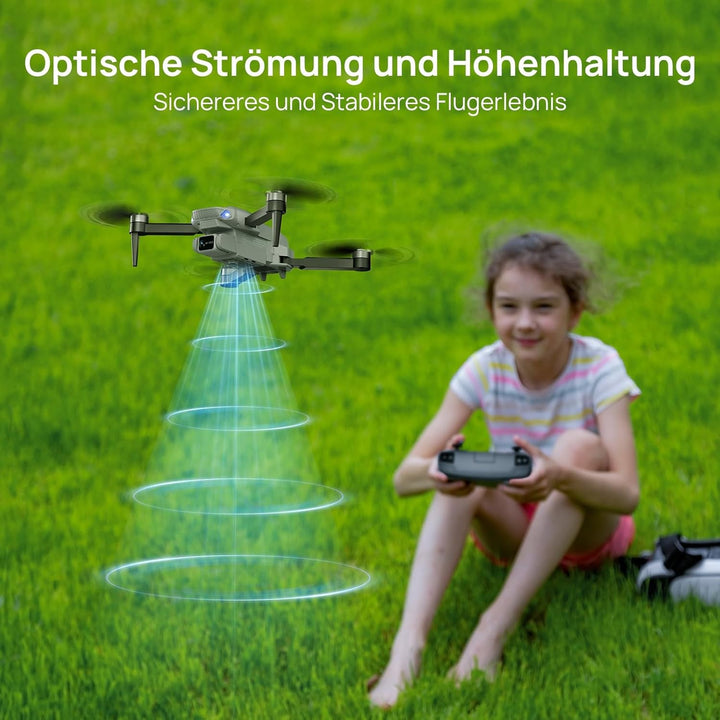 Ameta Drohne mit Kamera 4K für Erwachsene, S20 Lite FPV Drone für Anfänger, RC Quadrocopter mit Bürs