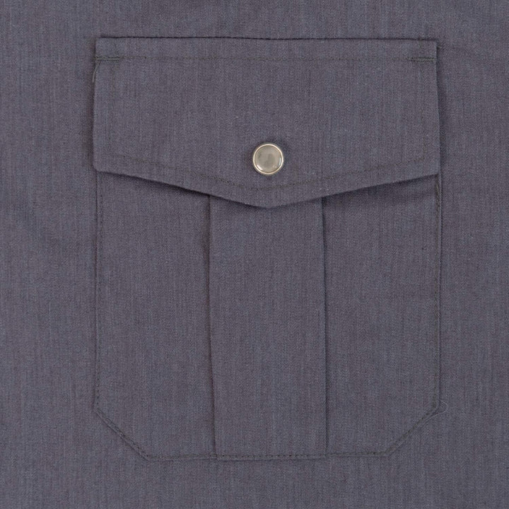 Coevals Club Herren Lässige Druckknöpfen Unifarben Kariertes Anzug Regular Fit Kurzarm Bügelleichtes