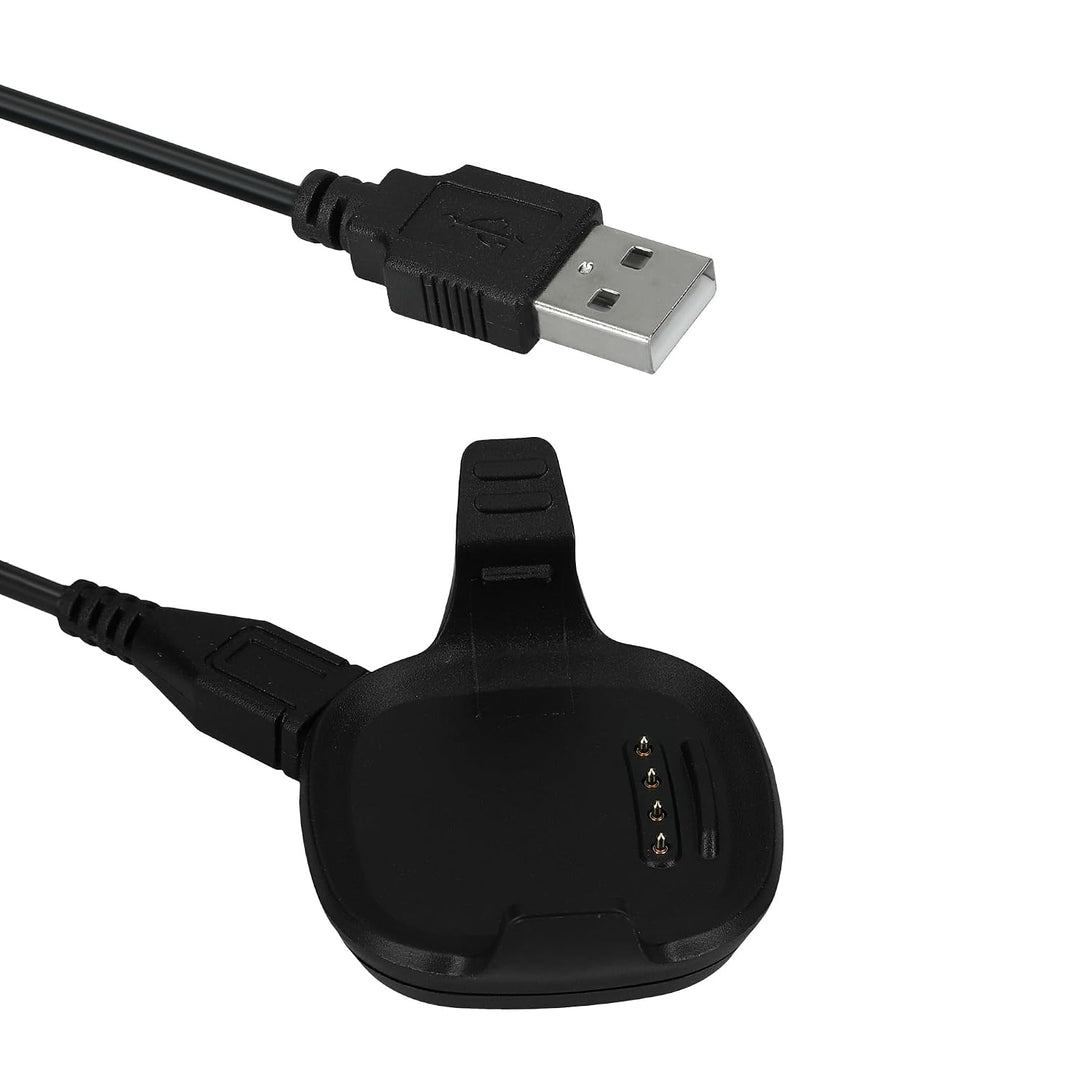kwmobile USB Kabel Charger kompatibel mit Garmin Forerunner 10/15 Ladekabel - Smart Watch Ersatzkabe