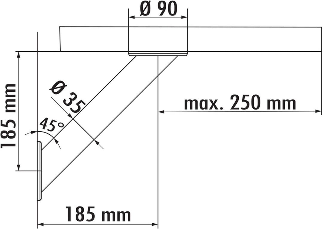 Naber Typ 40. Konsole, Edelstahl