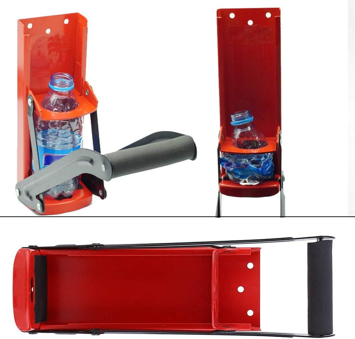 Dosenpresse, 500 ml robuster Dosenpresse aus Metall zum Recycling, Dosenpresse für Bierdosen und Fla