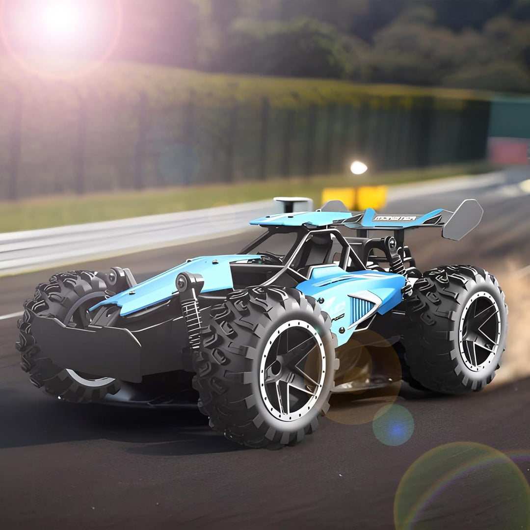 Pmgud Ferngesteuertes Auto, 2,4 GHz 1:18 Proportional 2WD 20+ km/h Hobby Offroad Monster RC Truck, w