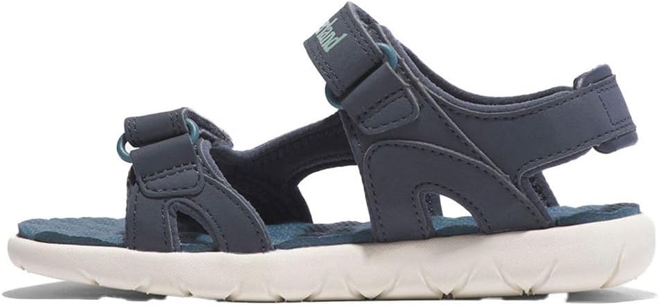 Timberland Unisex Kinder Perkins Row 2-Strap (Youth) Sandalen 23 EU Dunkelblau, 23 EU Dunkelblau