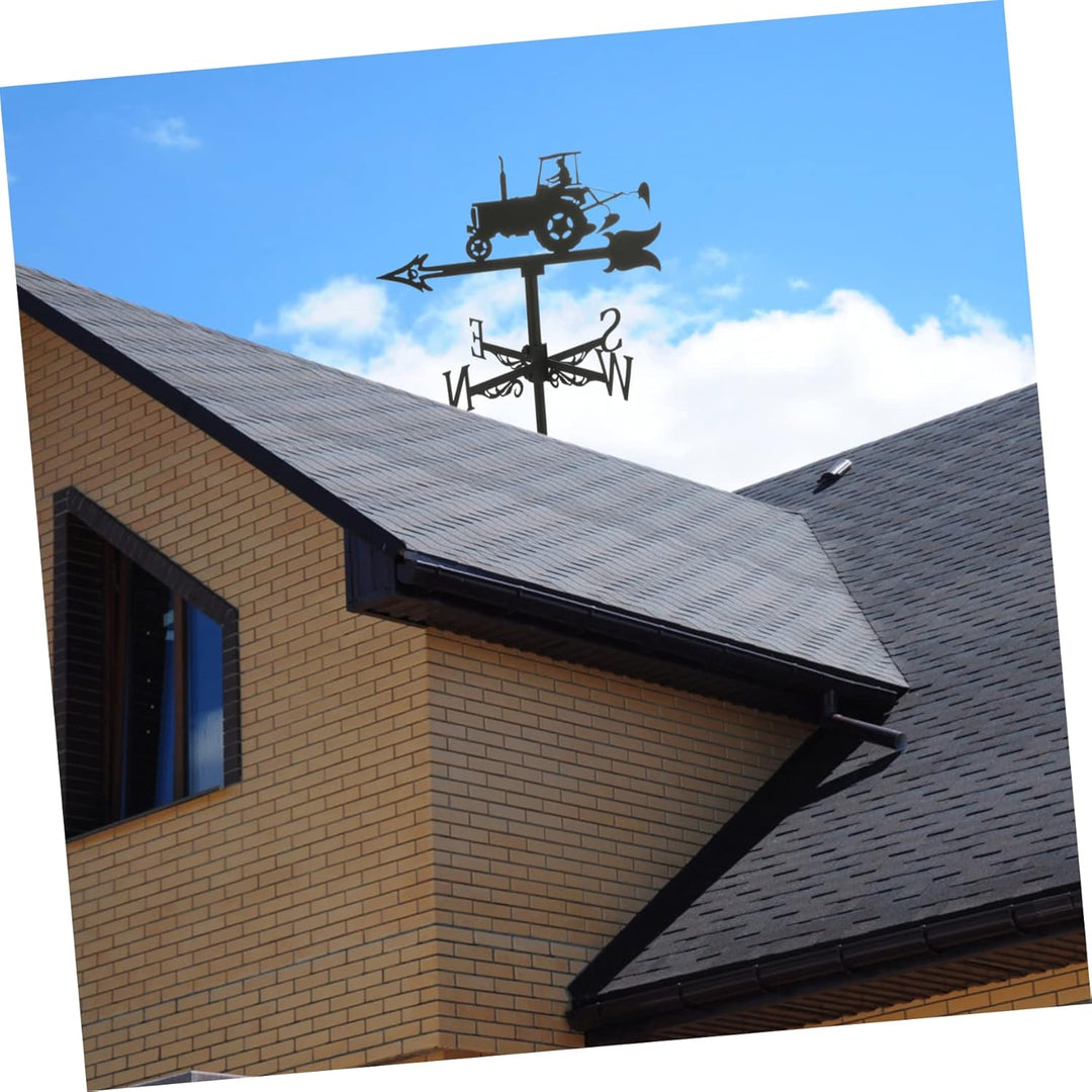 Cabilock Gartenpflock Aus Metall Wetterfahne Metall Weathervane Windrichtung Weather Vane Für Outdoo