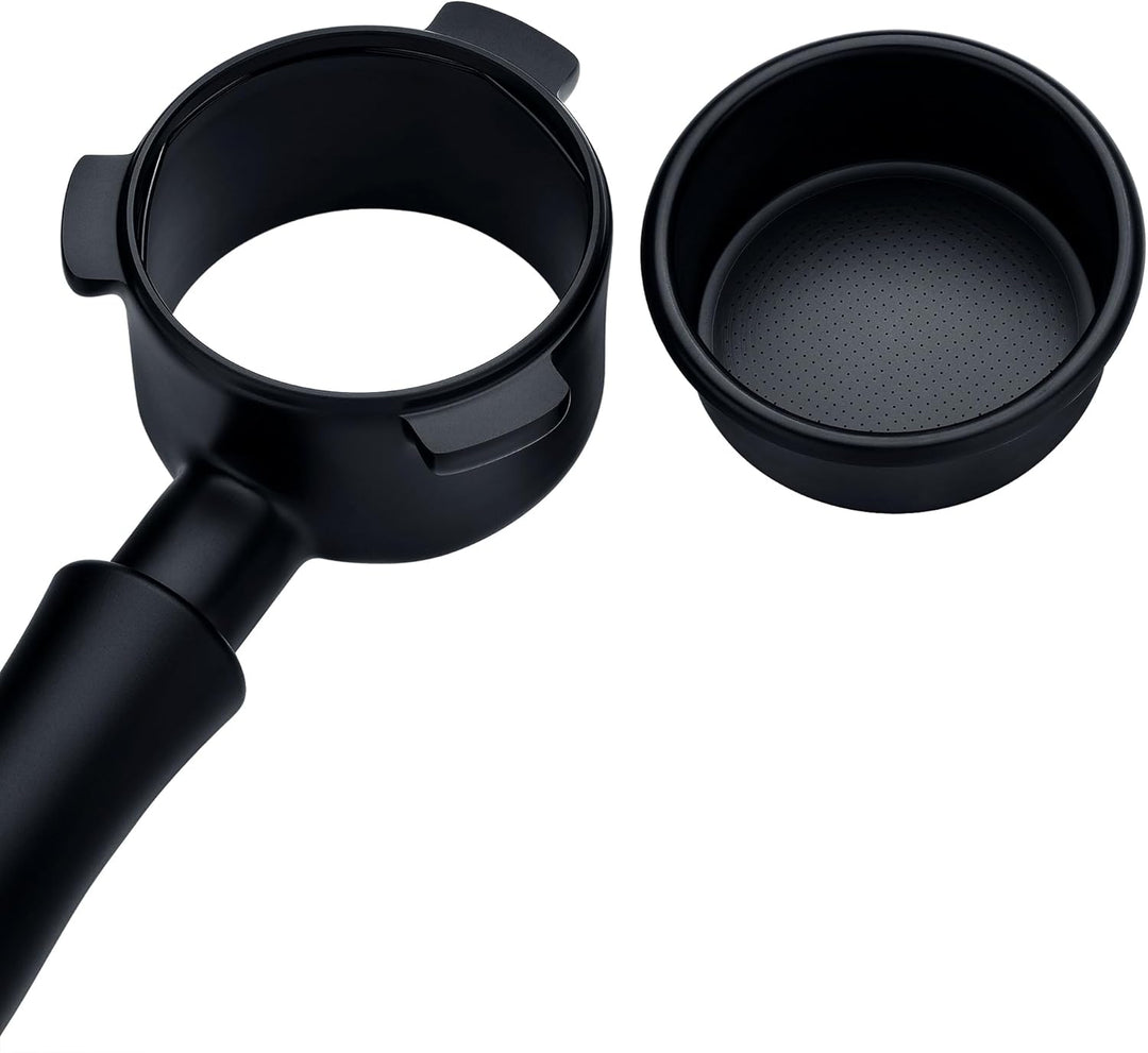 Normcore 54 mm Siebträger ohne Boden, passend für 54 mm Breville Salbei-Maschinen, Titan-PVD-Beschic