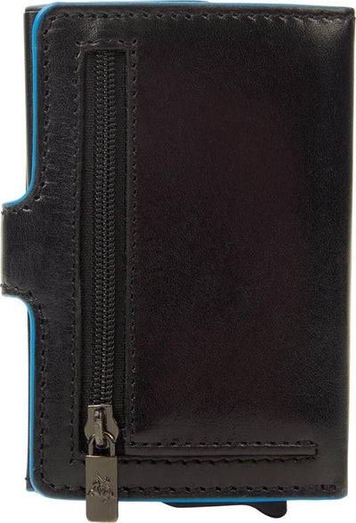 VISCONTI® Slim Wallet mit Münzfach & RFID-Schutz I Kartenetui bis 6 Karten I Kreditkartenetui klein