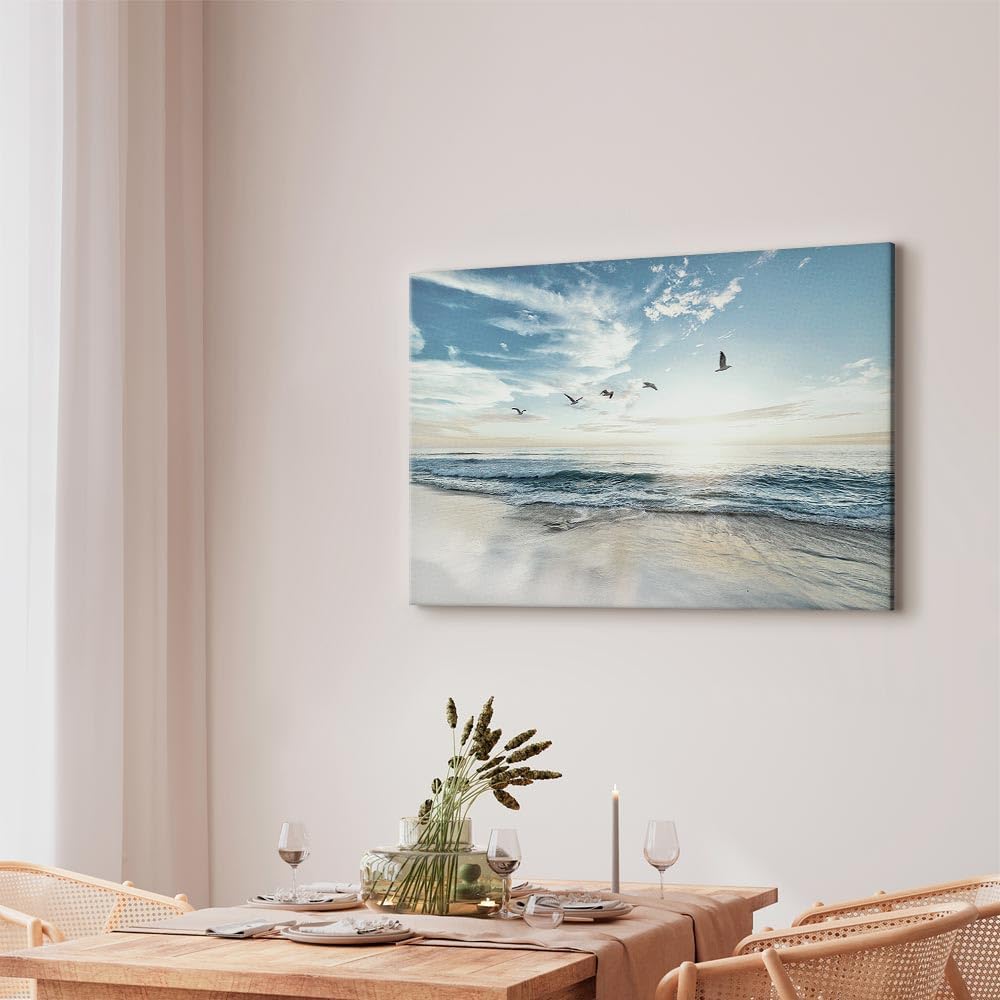 murando Akustikbild Landschaft Bilder Akustikschaum Hochleistungsschallabsorber Schallschutz Leinwan