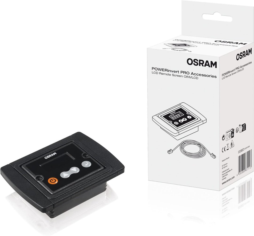 OSRAM LCD Remote Screen, OINVLCD, Zubehör für Wechselrichter, separater LCD-Bildschirm zur Verwendun