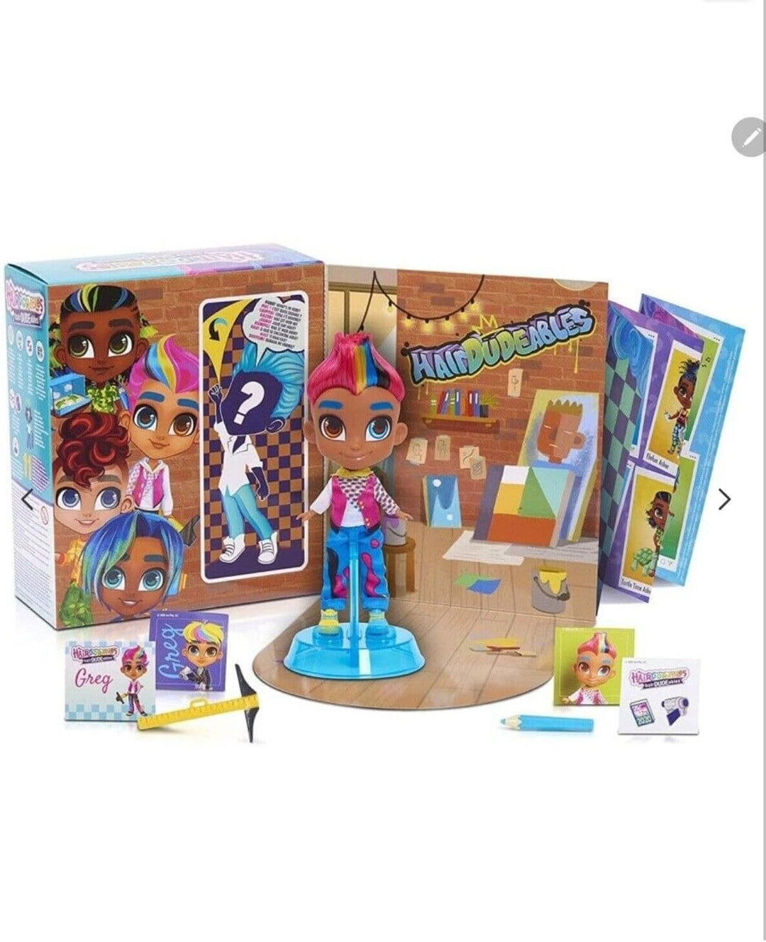 Hairdorables JP HAA10000 Hairdudeables-Series 3 Hairdorables Hairdudeables - Serie 3, Hairdorables H