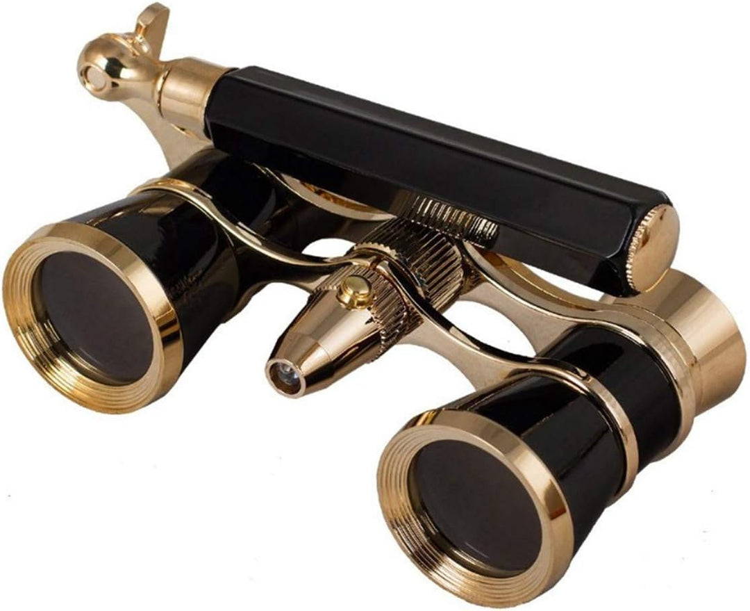 Aroncent Classic Fernglas kompakte Ferngläser - 3 X 25 Herren Damen Foldable Opera Glasses Metall Te