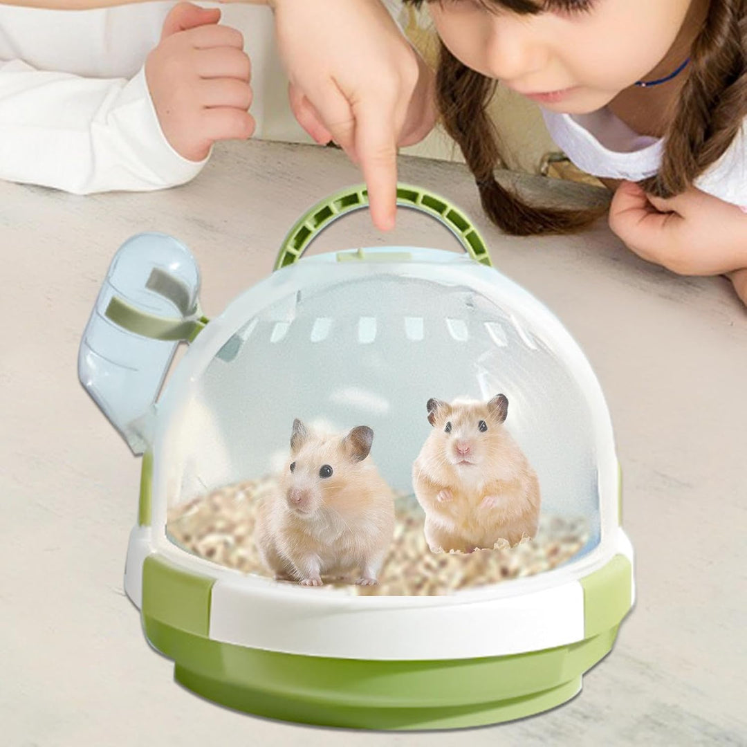 Travel Case, Gerbil Travel Cage, Pet Portable Carrier, Hamster Travel Cage, Transport Box, Small Pet