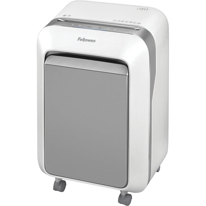 Fellowes Schredder Aktenvernichter LX211, 15 Blatt Micro-Cut P-5, Datenschutzkomformer Papierschredd