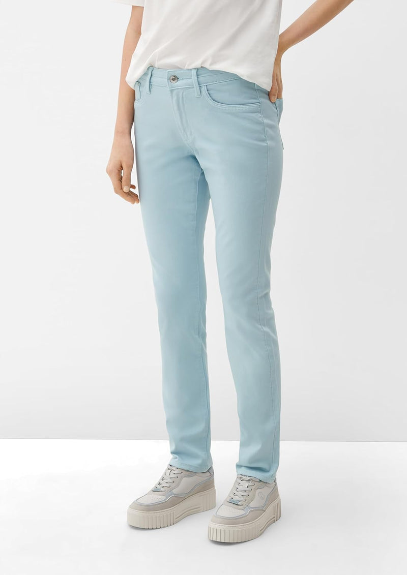 s.Oliver Damen Jeans-Hose, Betsy Slim 34W / 36L Blau, 34W / 36L Blau