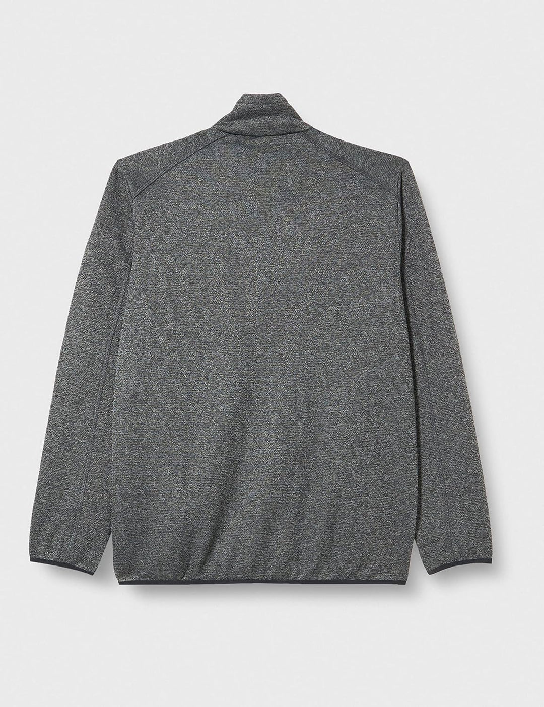 CMP Leichte Fleece-Strickjacke mit Netz, ANTRACITE-CEMENTO