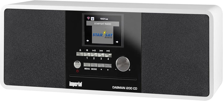 Imperial DABMAN i200 CD Internetradio/DAB+ Radio Digitalradio mit CD Player (Stereo Sound, Internetr