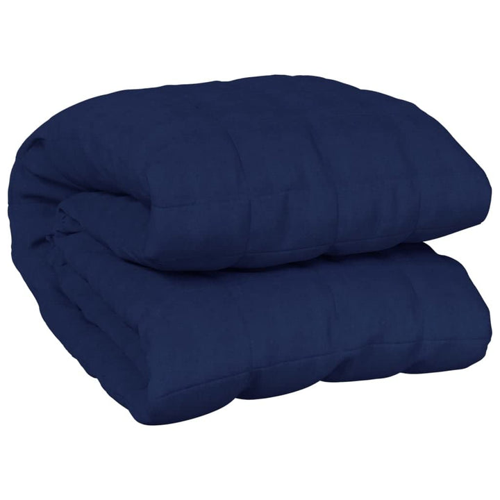 SKM Gewichtsdecke Blau 220x260 cm 11 kg Stoff, Weight: 11.55 kg, 350748 Blau 220 x 260 cm,11 kg, Bla