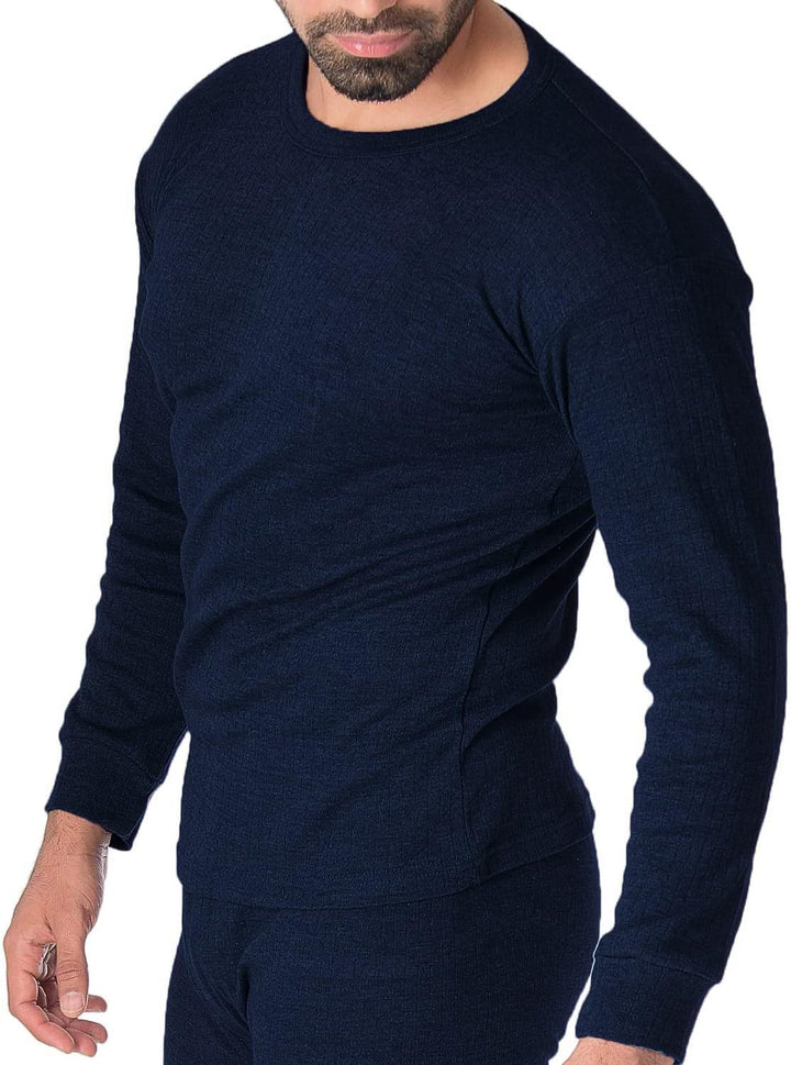 Black Snake® Ski- & Thermounterwäsche Sport Thermounterhemden Langarm Herren - 2 Stück M Blau, M Bla