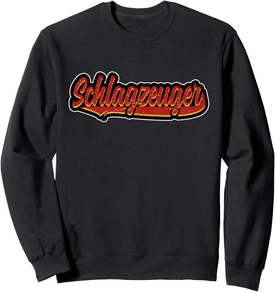 Schlagzeug Schlagzeugspieler Drummer Schlagzeuger Sweatshirt