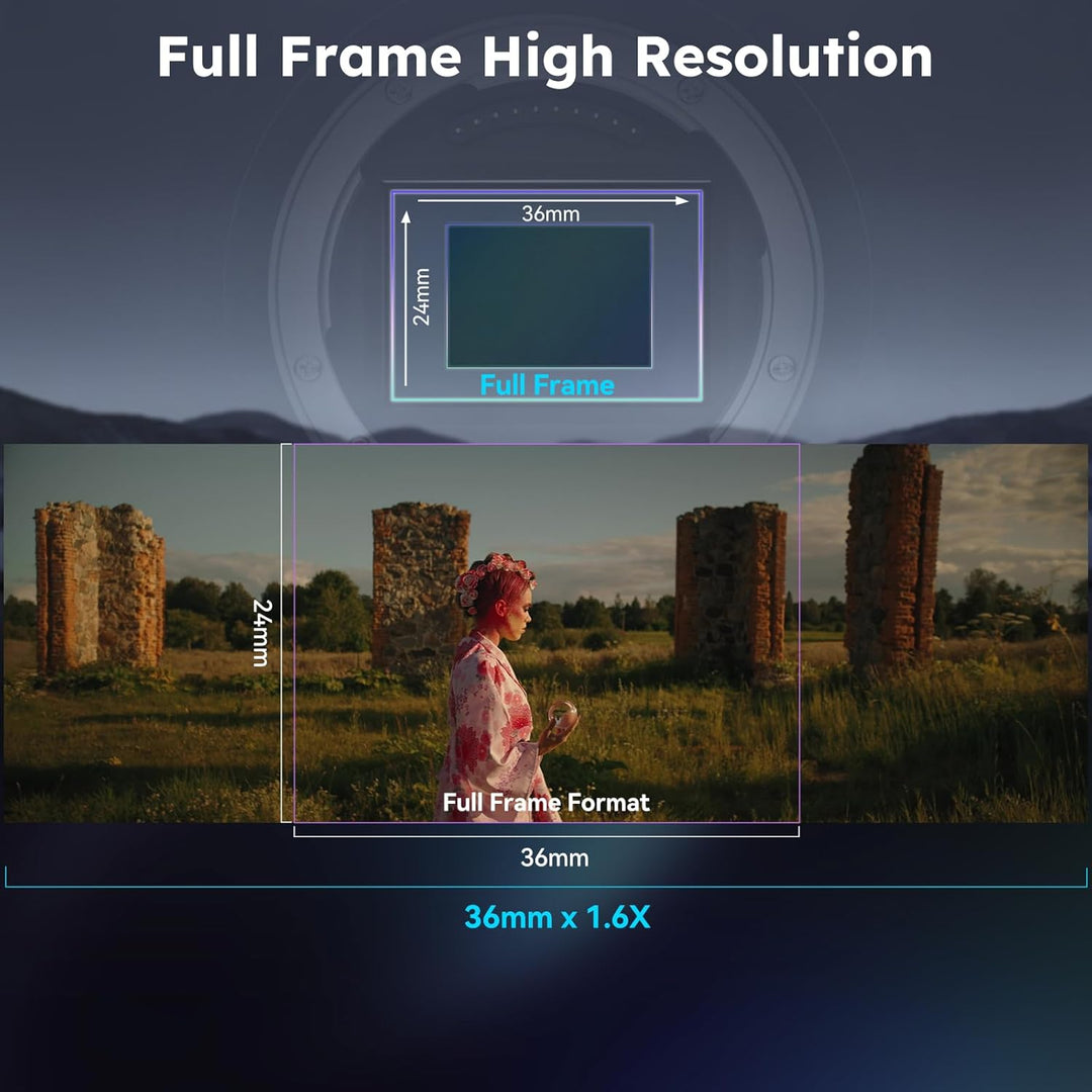 SIRUI 35mm T2.9 1.6X Vollformat anamorphes Cine Prime Objektiv Objektive Lens Lenses Modell Venus 35