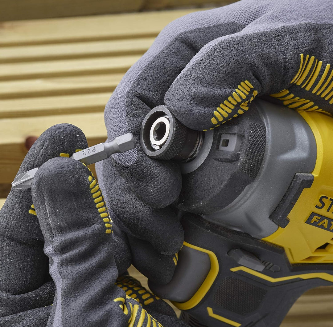Stanley FatMax 18V 3-Gang Akku-Schlagschrauber SFMCF820D2K (2.0Ah, max. Drehmoment 190 Nm, bürstenlo