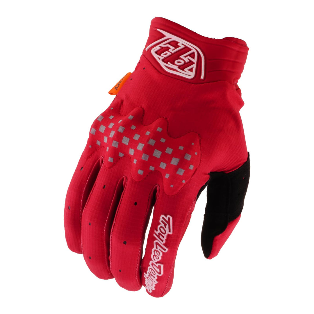 Troy Lee Designs Handschuhe Unisex Erwachsene L Solid, Scarlet Glo, L Solid, Scarlet Glo