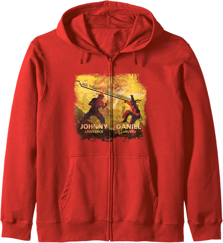 Cobra Kai Johnny vs Daniel Kapuzenjacke